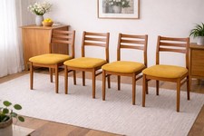 Set of 4 Danish Style Teak