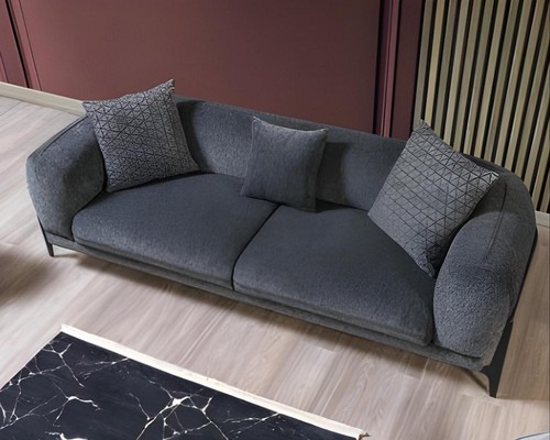 Chic grey seater luxurious - chic,