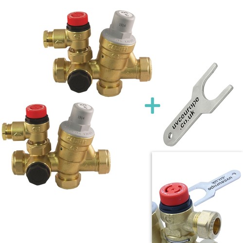 Caleffi 22mm inlet - 2,