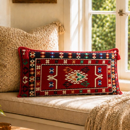 Large kilim cushion cover - large,