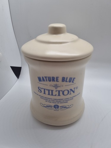 Pottery mature blue - mature, stilton
