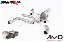 Milltek Suzuki Swift Sport 1.4 Front Pipe Back Exhaust Axel Back System SSXSZ6