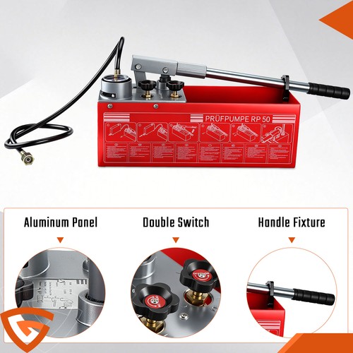 Pressure test pump - pressure,
