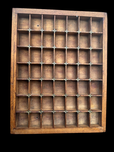 Antique quarter size printers - size,