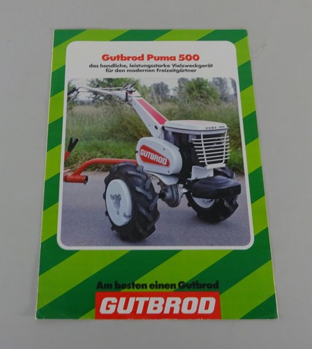 Brochure gutbrod single - brochure, axle