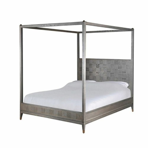Four poster bed oak frame - four,