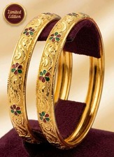 Ethnic Bangles 22k Gold Plated
