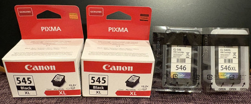 Genuine canon ink - 4,
