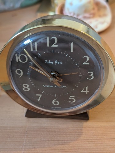 Vintage westclox baby - westclox, ben