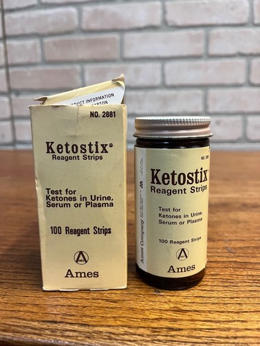 Vintage 1970s ketostix reagent - vintage,