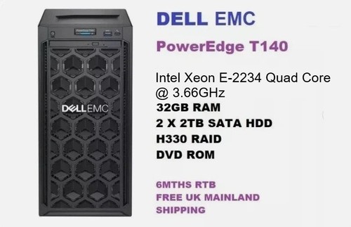 Dell emc poweredge t140 tower - emc,