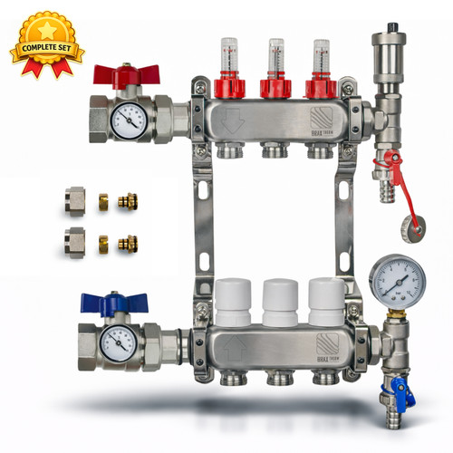 Underfloor heating manifold - heating,
