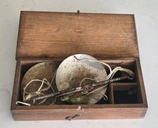 Antique portable balance scale