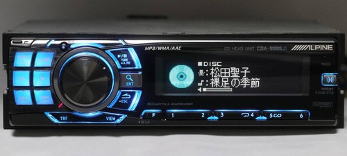 Alpine cda 9886ji - 1din, car