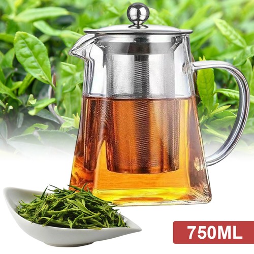 Home glass teapot with infuser - home,