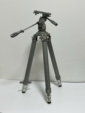 Gitzo Tripod ST 4 with Gitzo Tripod Head No.3 VINTAGE Professional France Metal