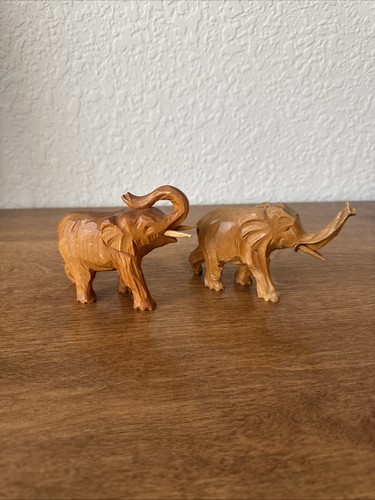 Vintage hand carved wooden - carved,