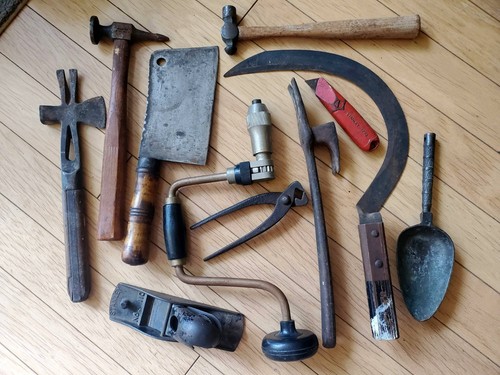 Vintage tools mix lot - vintage,