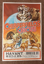 CHIPPERFIELDS CIRCUS POSTER -