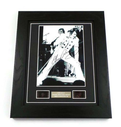 Elvis presley signed preprint - presley,