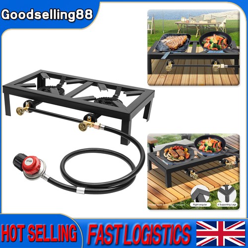 Portable double burner outdoor - double,