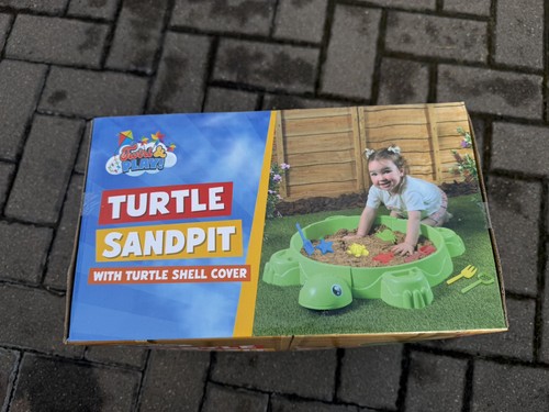 Turtle sandpit with - with,