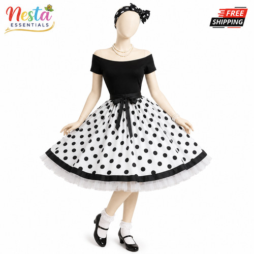 Womens polka dot - dot, rock