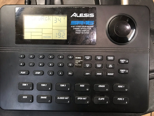 Alesis drum machine with - drum,
