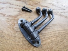 Rustic iron Swivel coat hooks