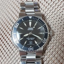 Oris 7533 Divers Date Black
