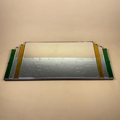 Art deco wall mirror - art,