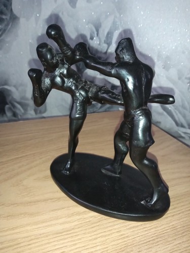 Hand carved kickboxing - hand,