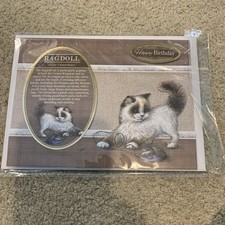 Ragdoll Cat Birthday Card