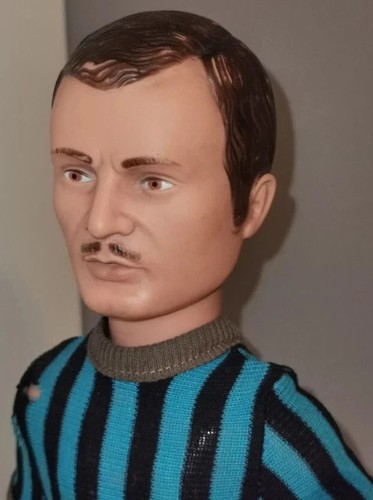 Italian football player doll - football,