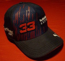 F1 Max Verstappen #33 Formula One Red Bull Racing Puma Baseball Cap One Size