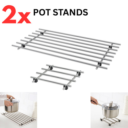 Stainless steel pot stand - steel, &