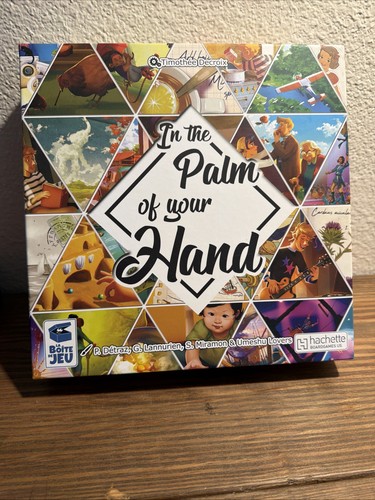 The palm your hand - in,