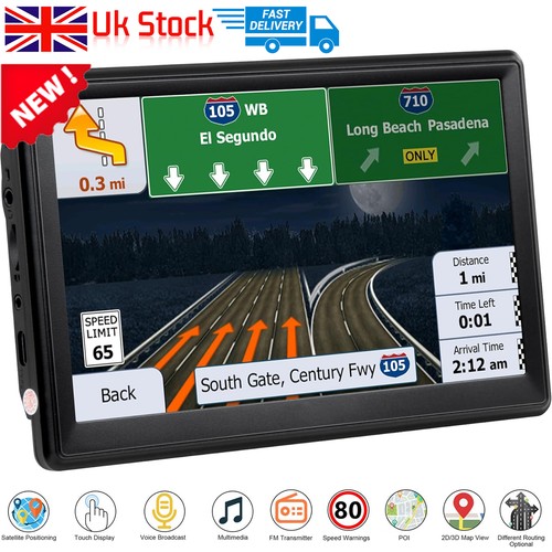 9inch 8gb car - sat, nav