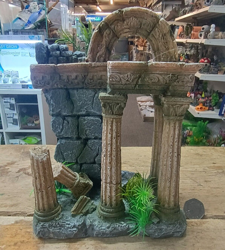 Greek roman stone arch - greek,