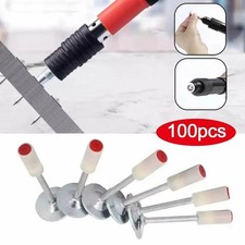 For Nail Gun Rivet Tool Mini Manual Steel Nail 100PCS DIY Wall Concrete Naile ·