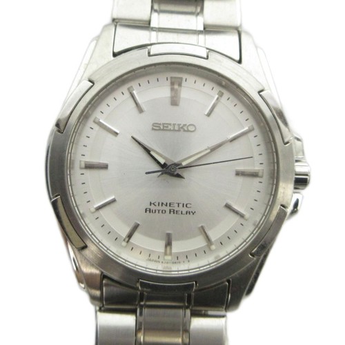 Seiko kinetic auto relay watch - seiko,