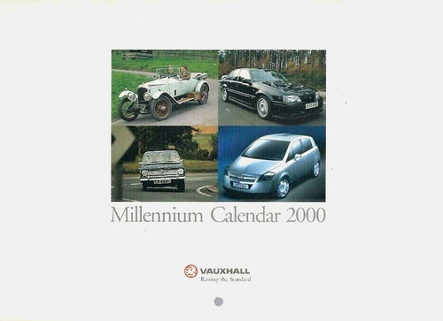 Vauxhall millennium calendar - millennium,