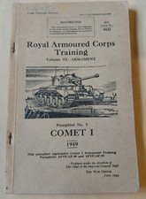 RARE 1949 Royal Armoured Corps
