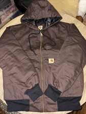 Rework Carhartt Jacket Brown