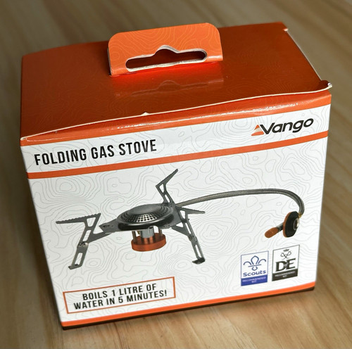 Vango folding gas stove 2600w - folding,