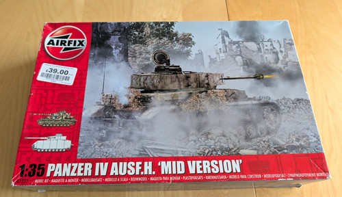 Airfix panzer ausf - 1:35, iv