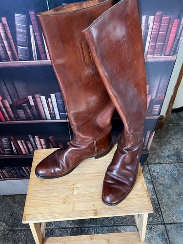 Vintage riding boots size - riding,