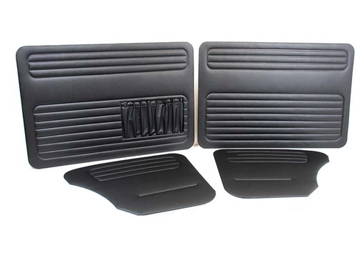 Door panels set black for - black,