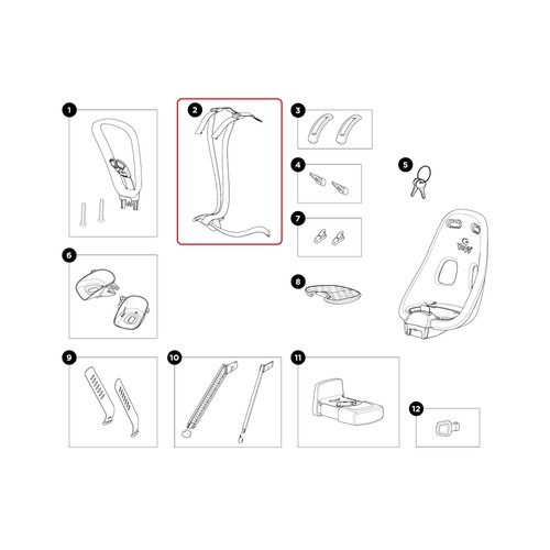 Thule body belt harness belt