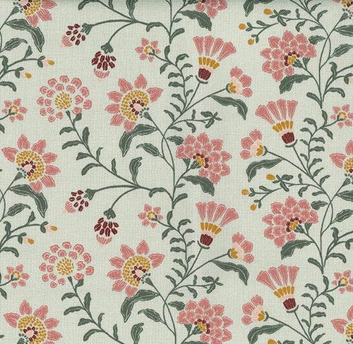 Cotton canvas fabric - cotton, pink
